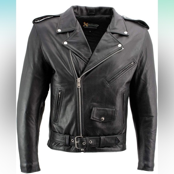 Xelement Other - Nwt Xelement 4XL Advance Motorcycle Black Leather Classic Jacket